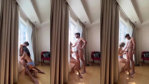 Resmi R Nair and Nikk HJ Cupping Balls Hot BTS